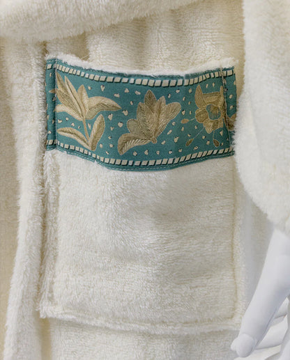 Luxurious Bathrobe Set – Multiple Variants Available | Ivory S/M